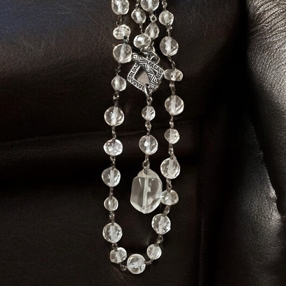 Silpada Jewelry - Silpada 925 Silver and Clear Beaded Necklace